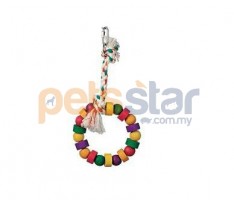Living World Junglewood Bead & Block Ring