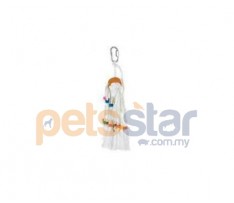 Living World Junglewood Small Rope Tassel With Plastic Beads