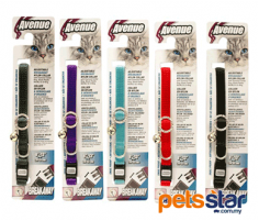 Avenue Adjustable Nylon Breakaway Cat Collar Avenue Adjustable Nylon Breakaway Cat Collar